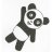 angry apple panda